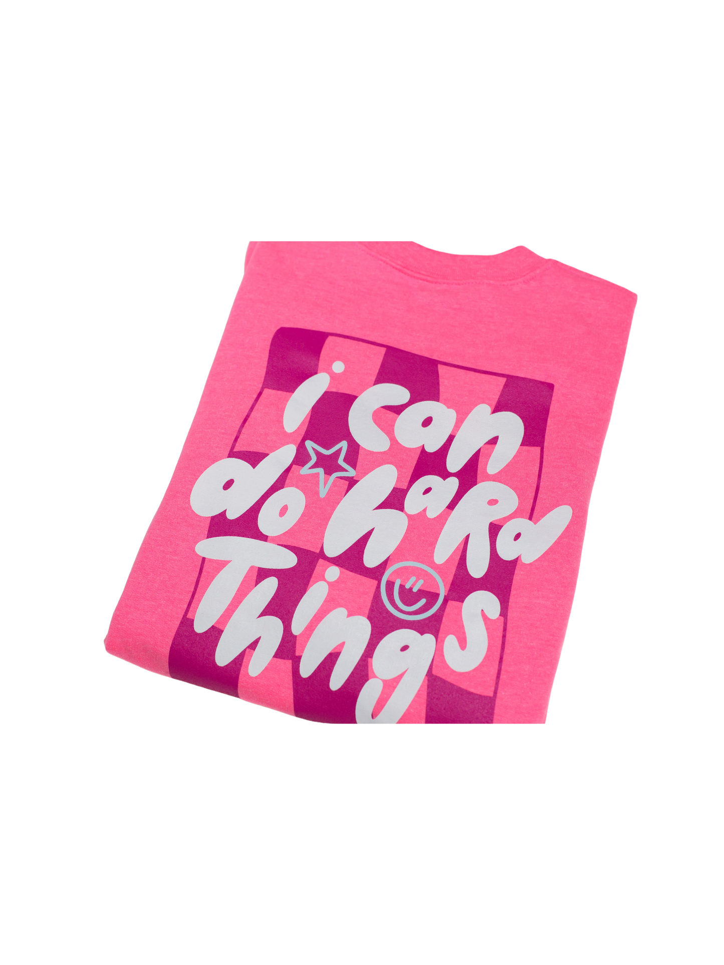 Hot Pink I CAN DO HARD THINGS - Sweatshirt (PREORDER)