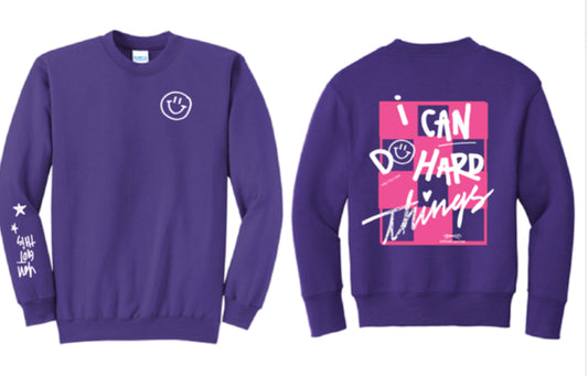 Purple Revamped "I CAN DO HARD THINGS"