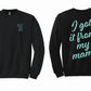 Mama Irene “Him. You. Me. WE. I got it from my mama” Special Edition Oversize Crew Neck Pullover Sweater